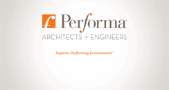 Desktop Screenshot of performainc.com